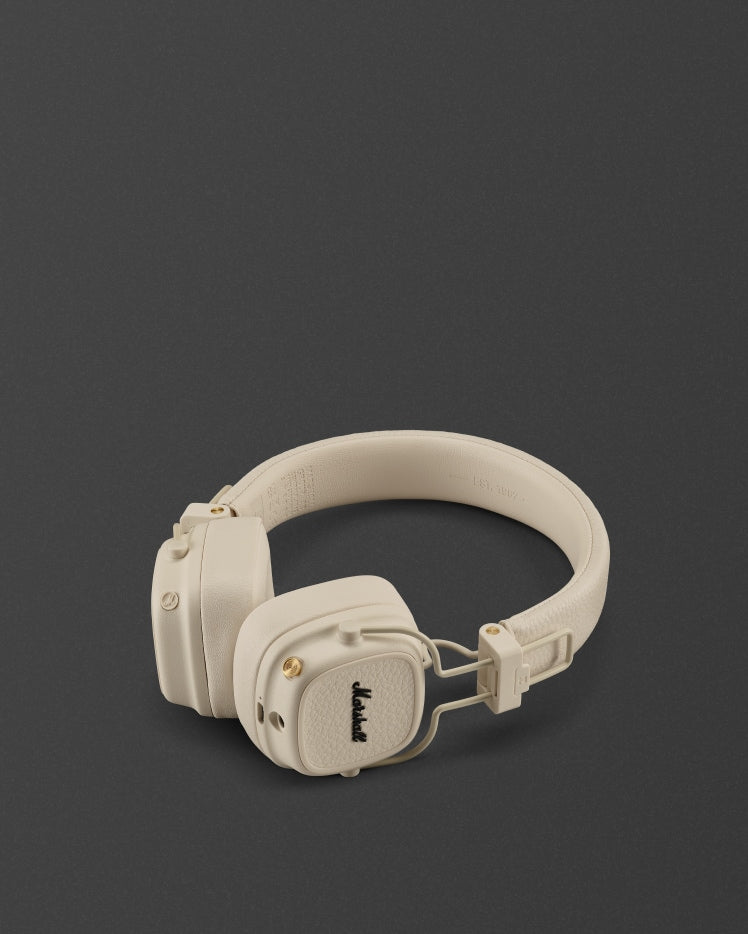 Marshall Major V On-Ear Headphones Cream