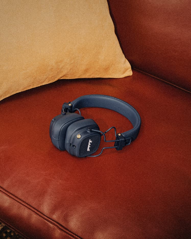 Marshall Major V On-Ear Headphones Midnight Blue