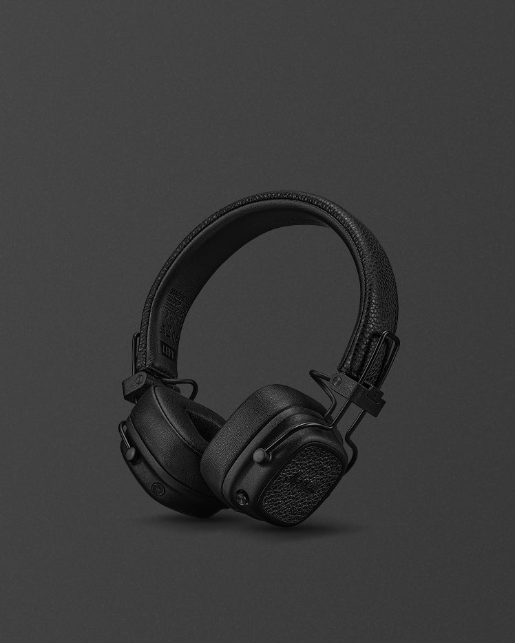 Marshall Major V On-Ear Headphones Pitch Black