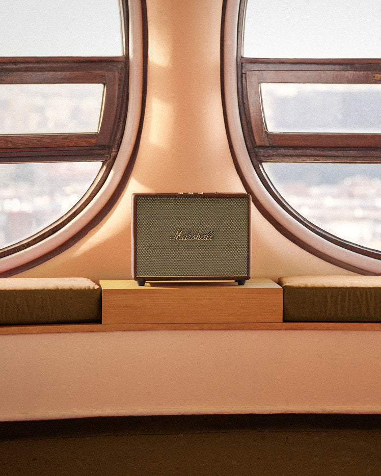Marshall Woburn III Wireless Speaker Brown