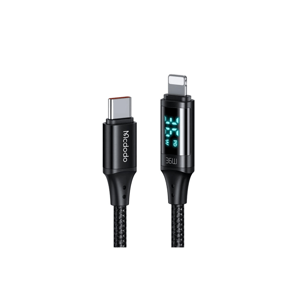 Mcdodo Digital HD Type-c to Lightning 36W Data Cable 1.2m