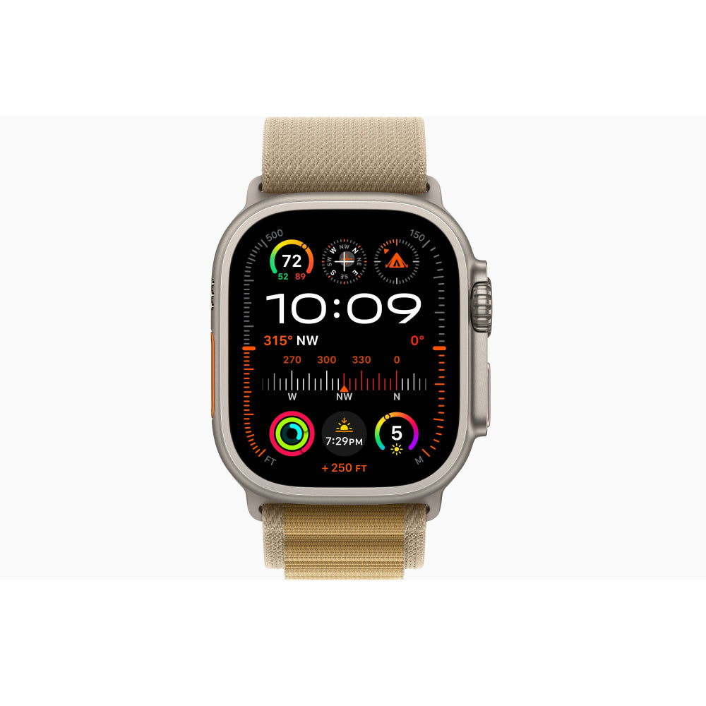 Pre-Owned Apple Watch Ultra 3 Natural Titanium Case Alpine Loop