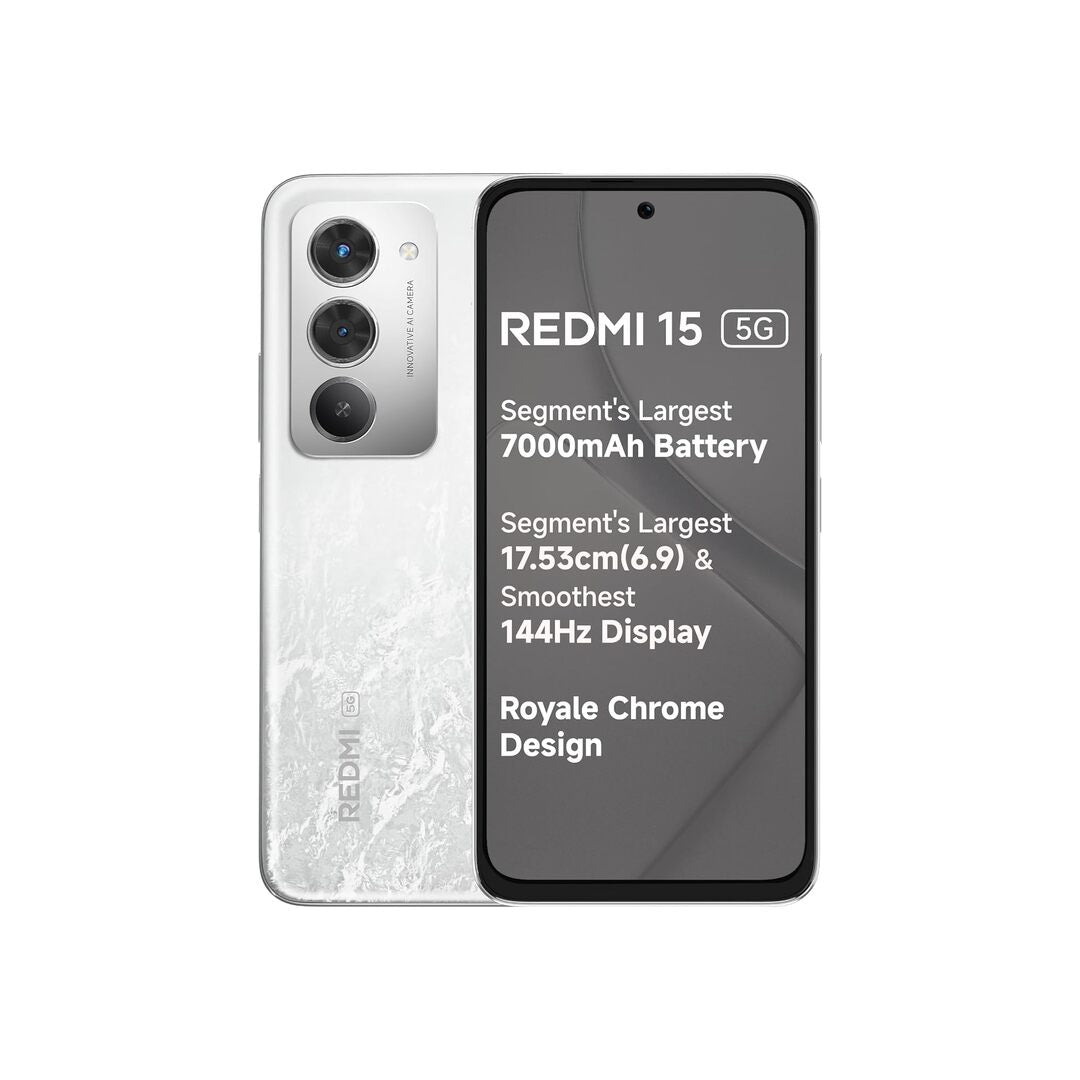 Redmi 15 5G Frosted White