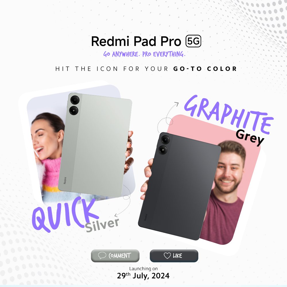Redmi Pad Pro 5G features