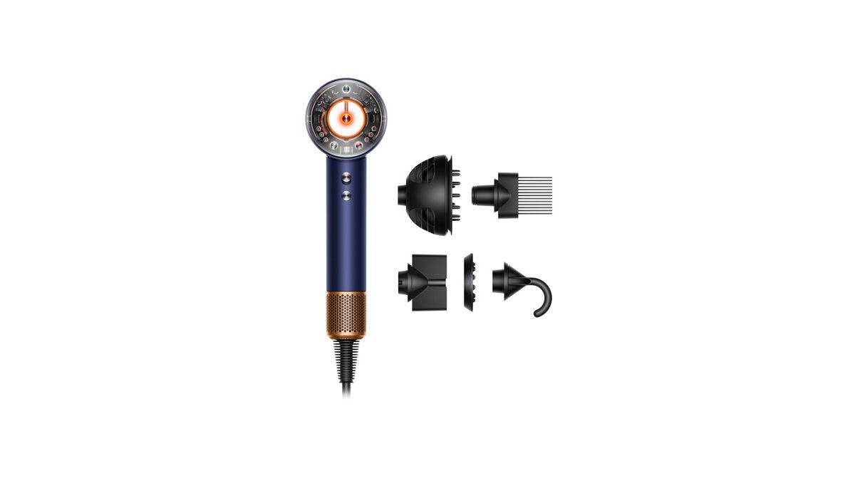 Dyson Supersonic Nural™ Hair Dryer Prussian Blue/Rich Copper