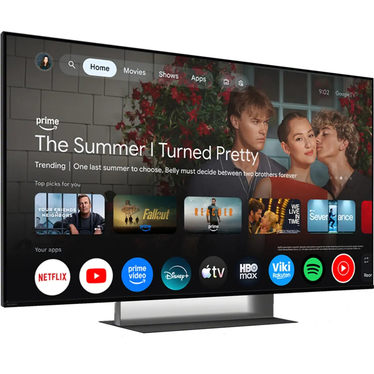 Sony BRAVIA 7 II 50-inch Class True RGB 4K HDR Google TV with Gemini (2026)