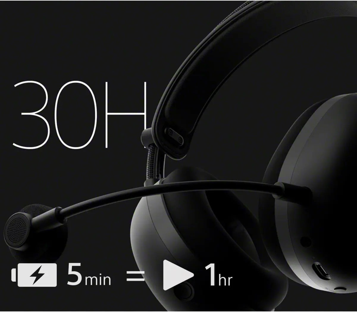 Sony INZONE H9 II Wireless Noise Canceling Gaming Headset - Black
