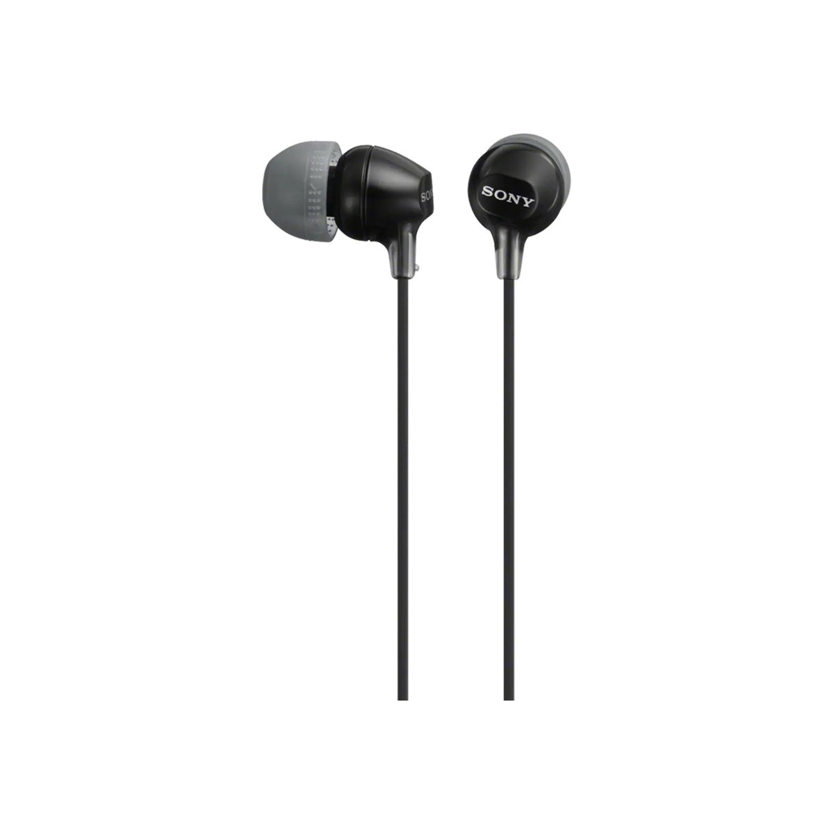 Sony MDR-EX15AP Wired In-Ear Headphones with Microphone - Black official product image