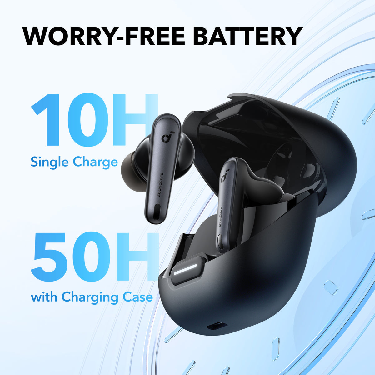 Soundcore Liberty 4 NC Wireless Earbuds Velvet Black