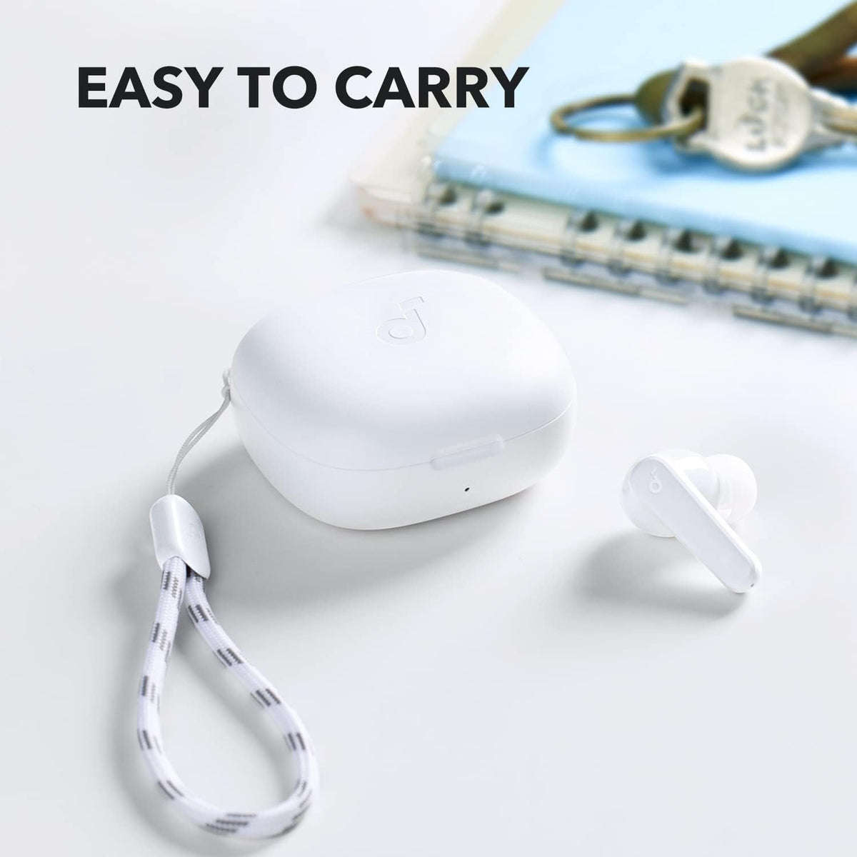 Soundcore P20i True Wireless Earbuds Oat White