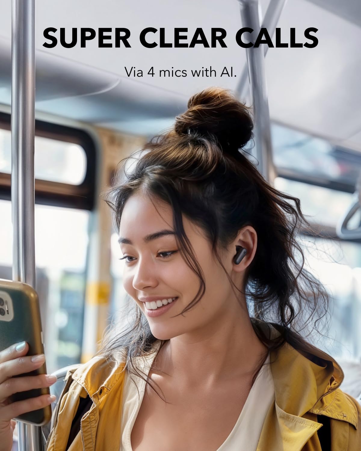 Soundcore P30i Noise Cancelling Earbuds Black