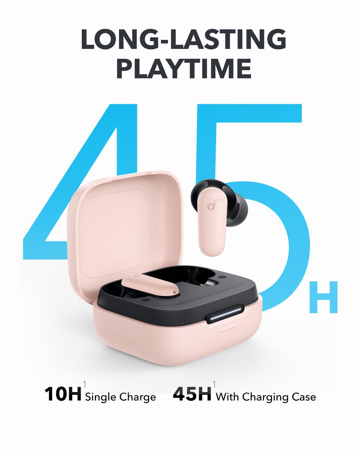 Soundcore P30i Noise Cancelling Earbuds Pink