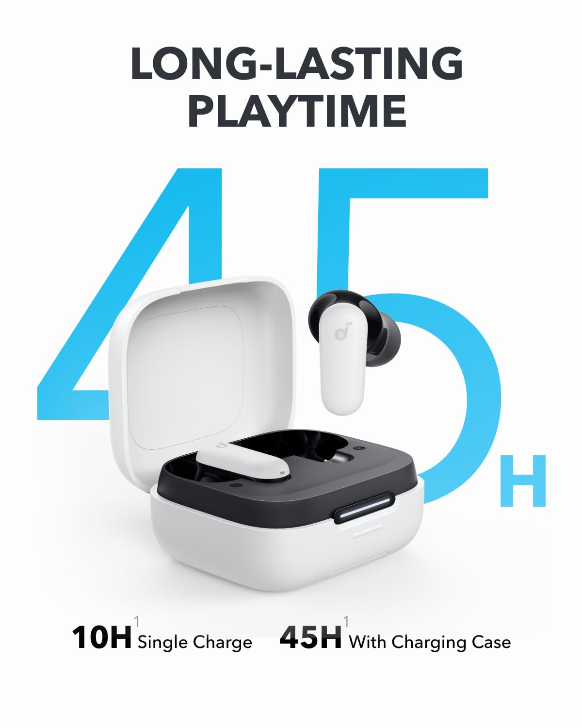 Soundcore P30i Noise Cancelling Earbuds White