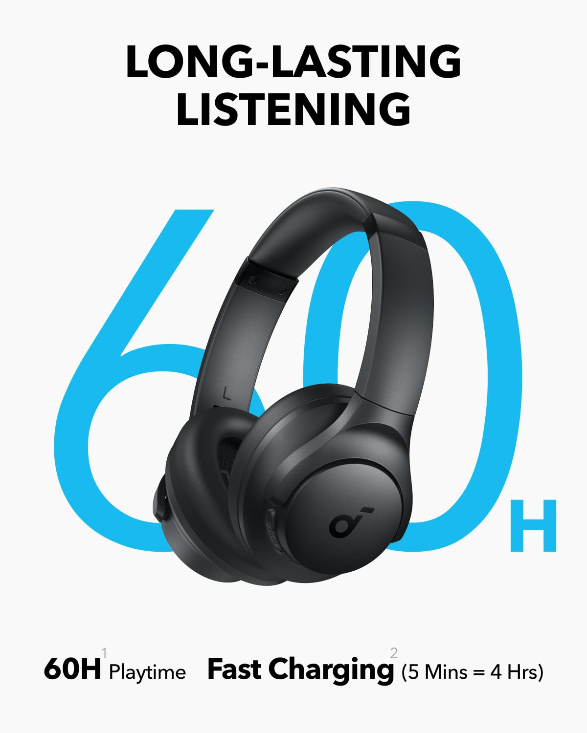 Soundcore Q11i Wireless Over-Ear Headphones Black