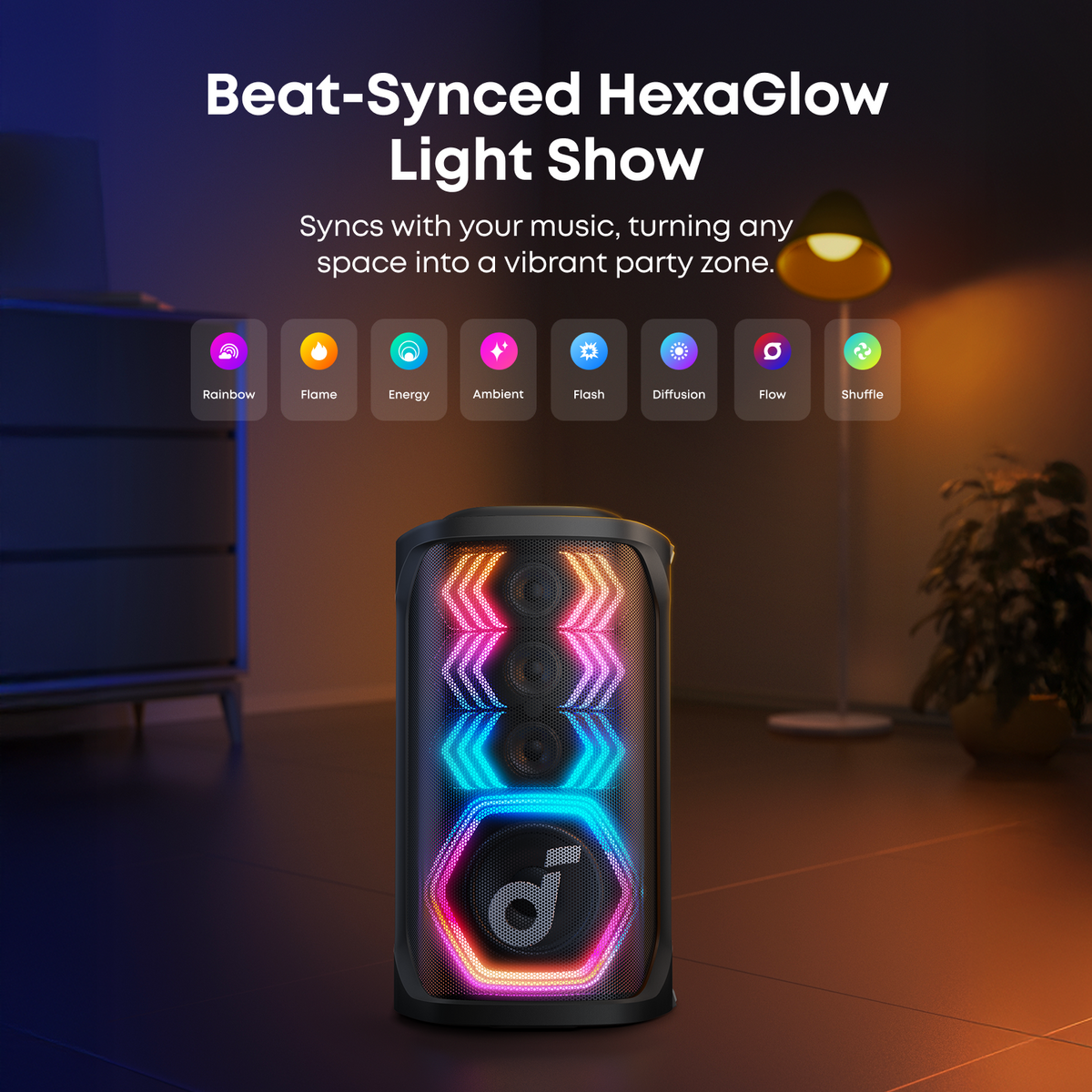 Soundcore Rave 3S AI Karaoke Party Speaker Default