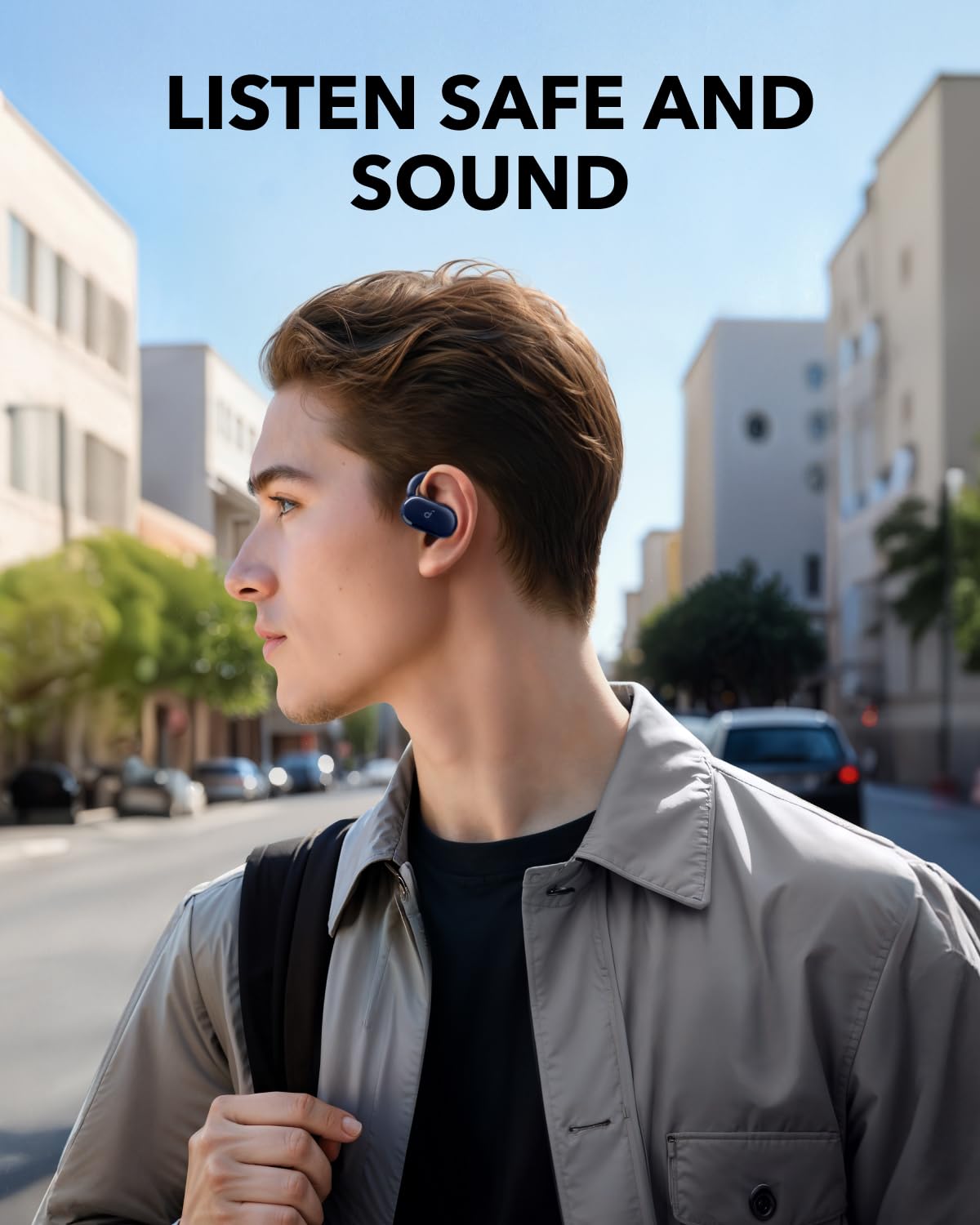 Soundcore V20i Open-Ear Earbuds Blue