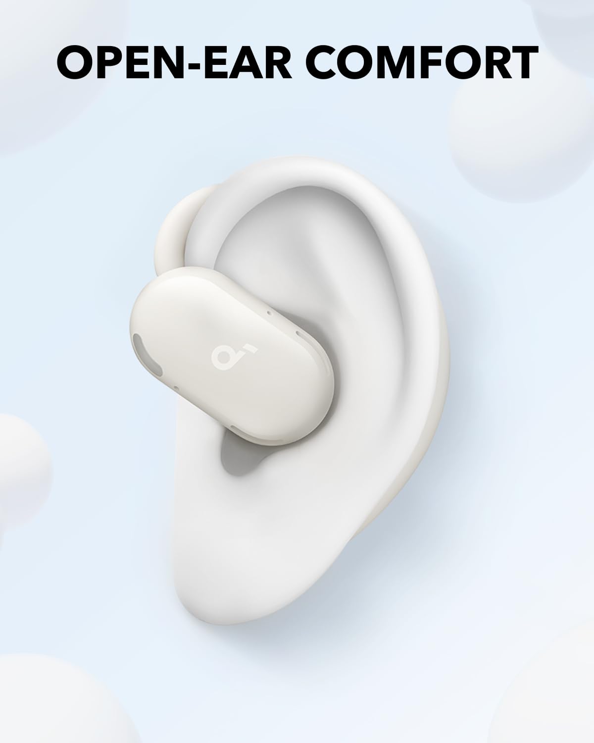 Soundcore V20i Open-Ear Earbuds White