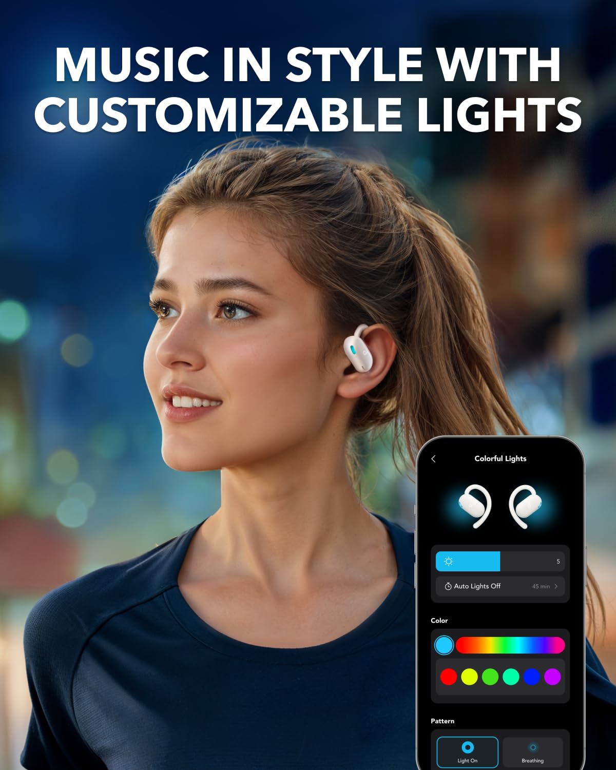 Soundcore V20i Open-Ear Earbuds White