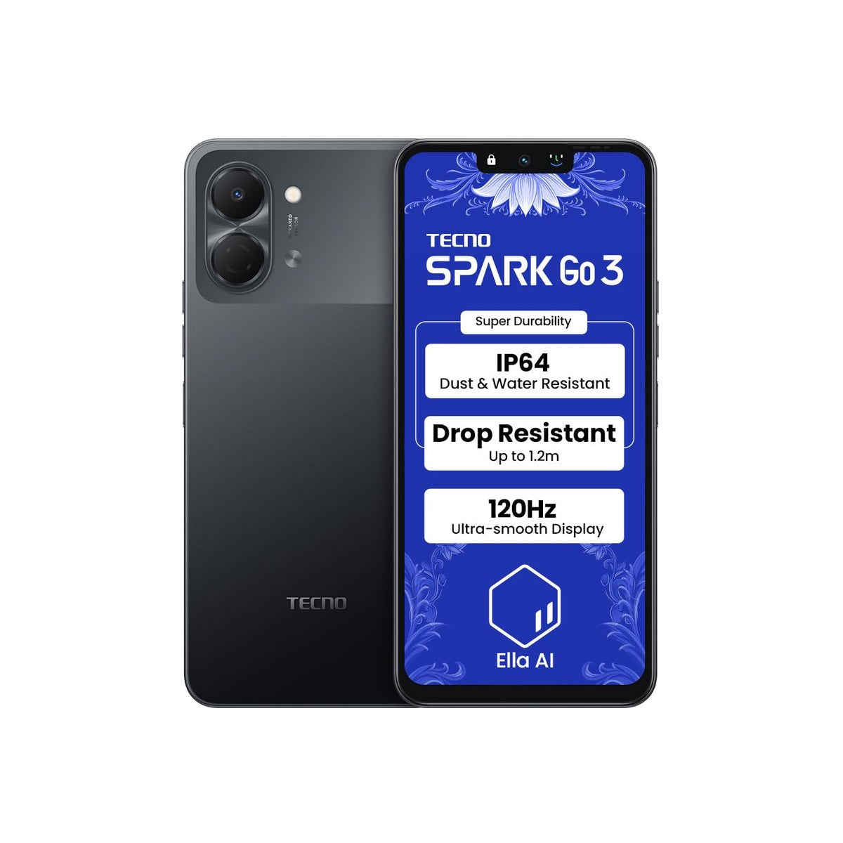 Tecno Spark Go 3 Ink Black