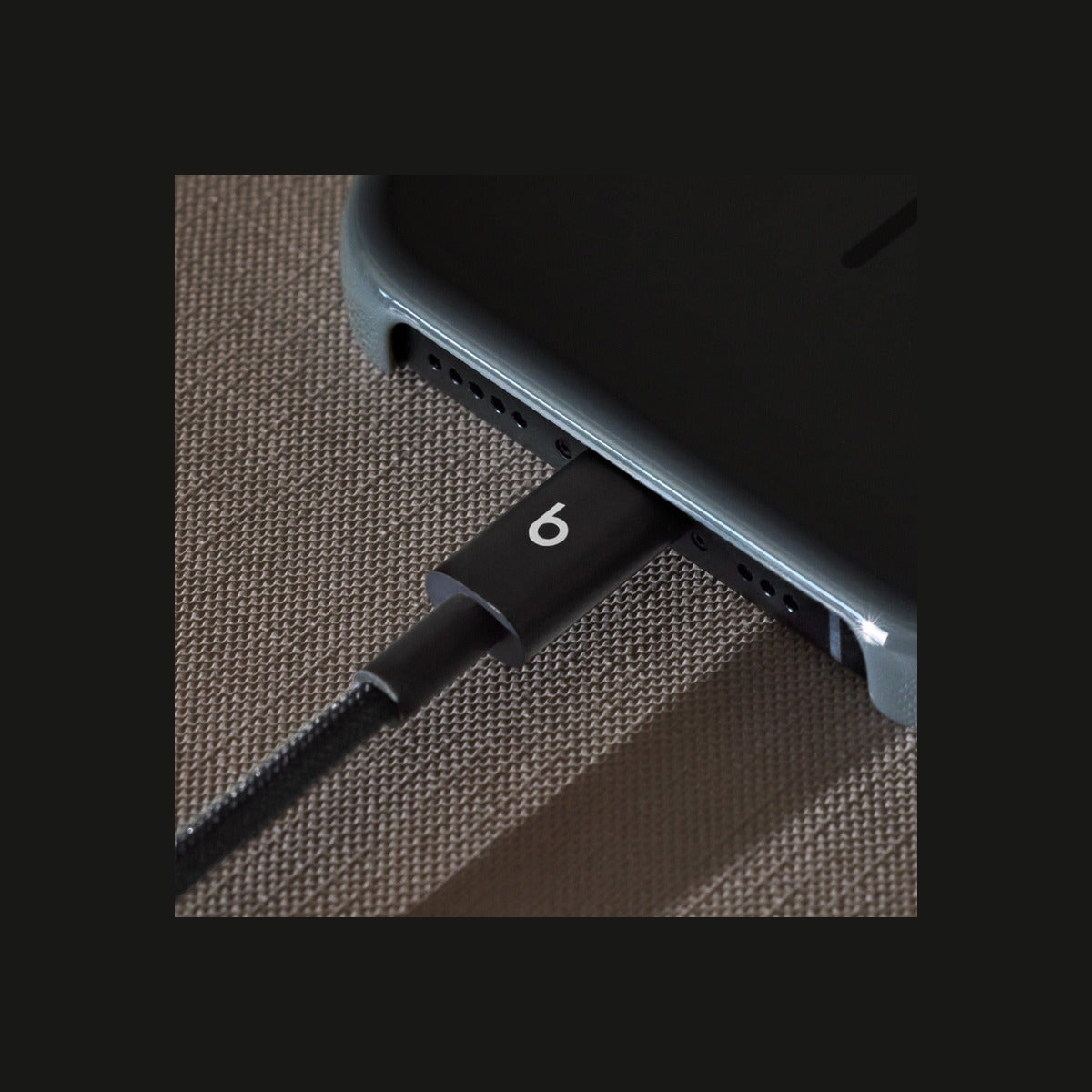 Two-Pack Beats USB-C to USB-C Woven Cables – Bolt Black