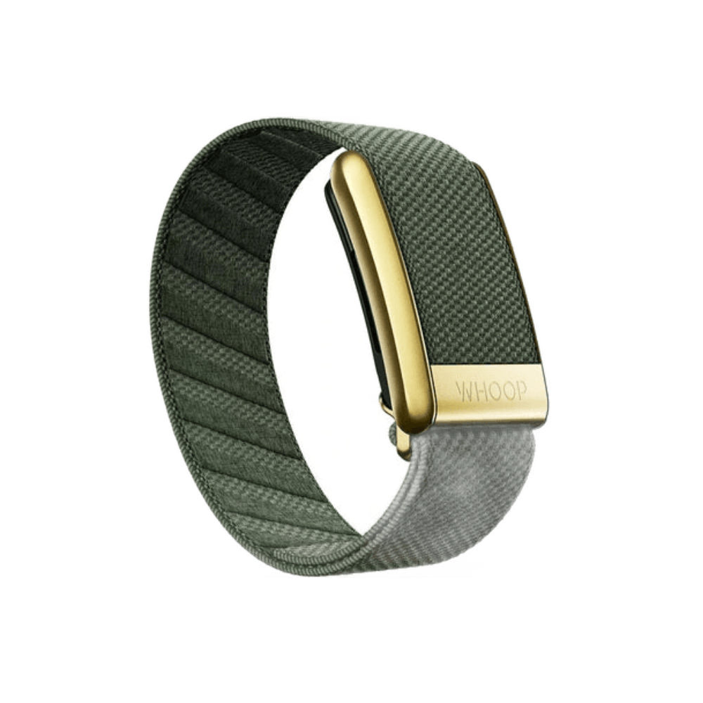 WHOOP Ultra-Soft SuperKnit Wristband for WHOOP 4.0 - Ivy & Gold