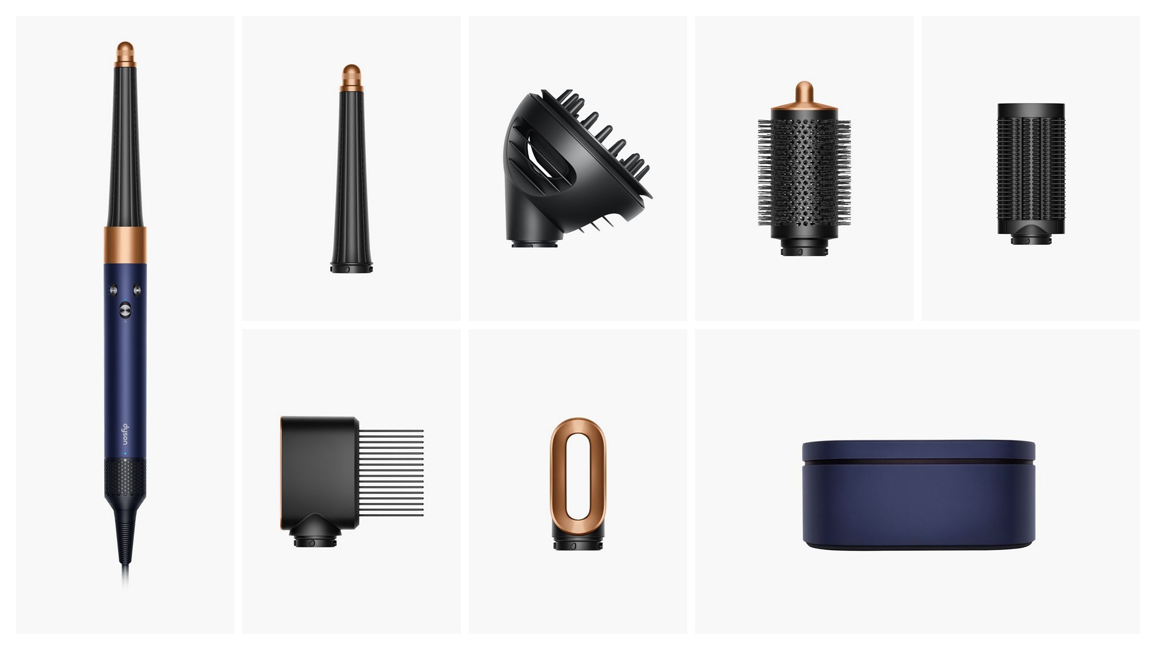 Dyson Airwrap i.d.™ multi-styler and dryer Curly+Coily (Prussian Blue/Rich Copper)