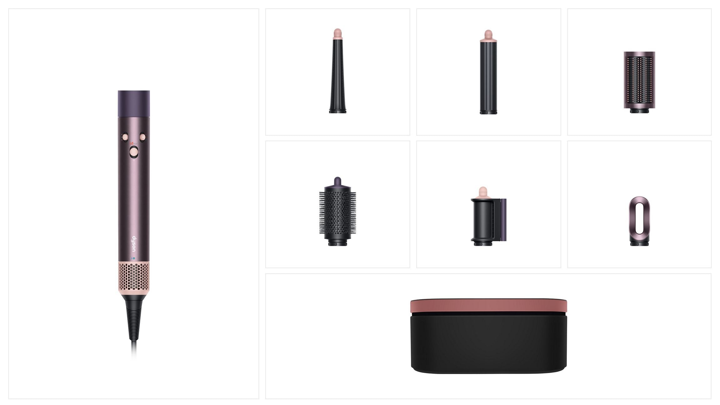 Dyson Airwrap i.d.™ multi-styler and dryer - Straight+Wavy (Jasper plum)