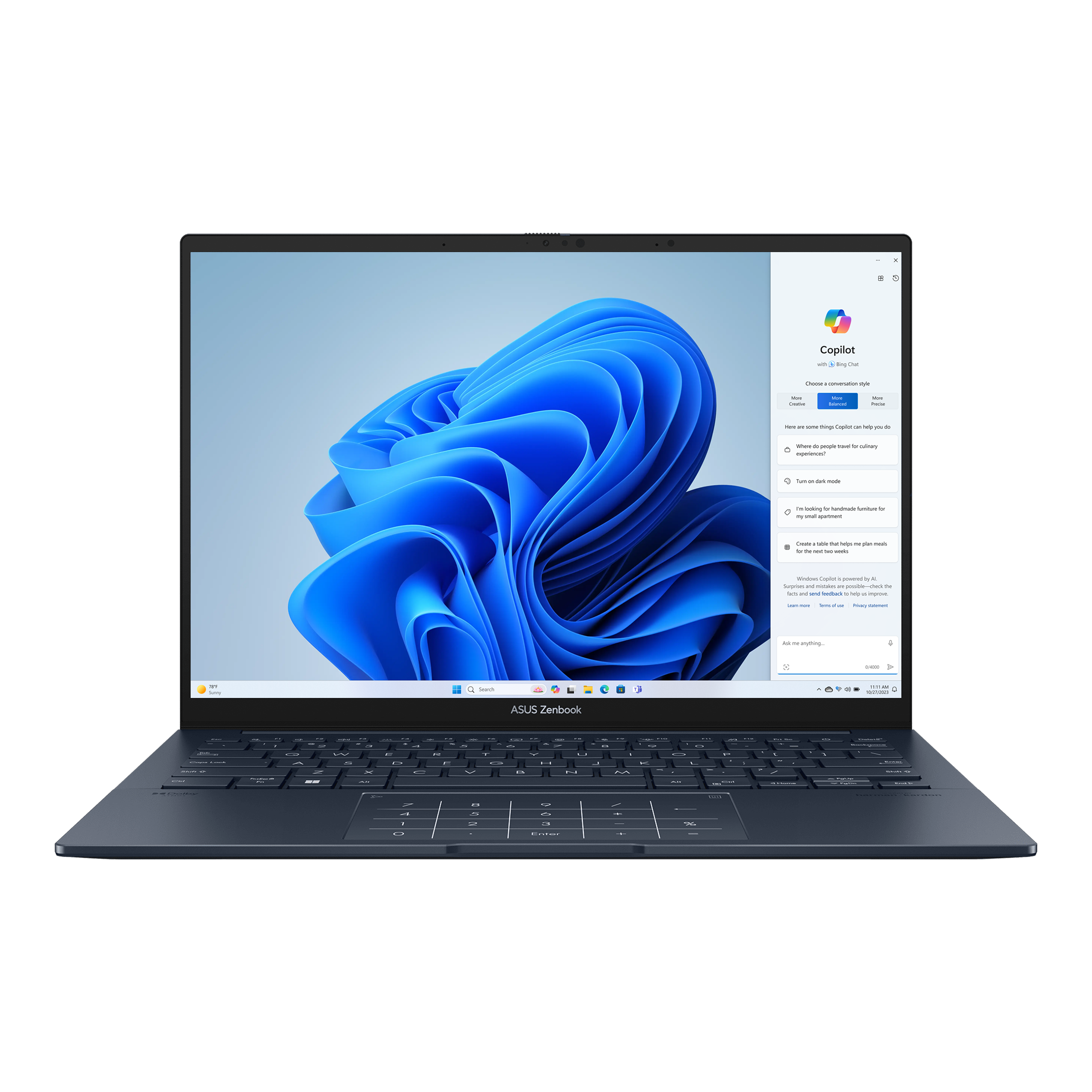 ASUS Zenbook 14 OLED UX3405 Intel Core Ultra 5 16GB RAM 1TB SSD 14-inch OLED Laptop