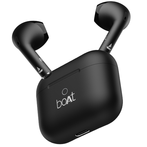 boAt Airdopes Alpha True Wireless Earbuds Jet Black