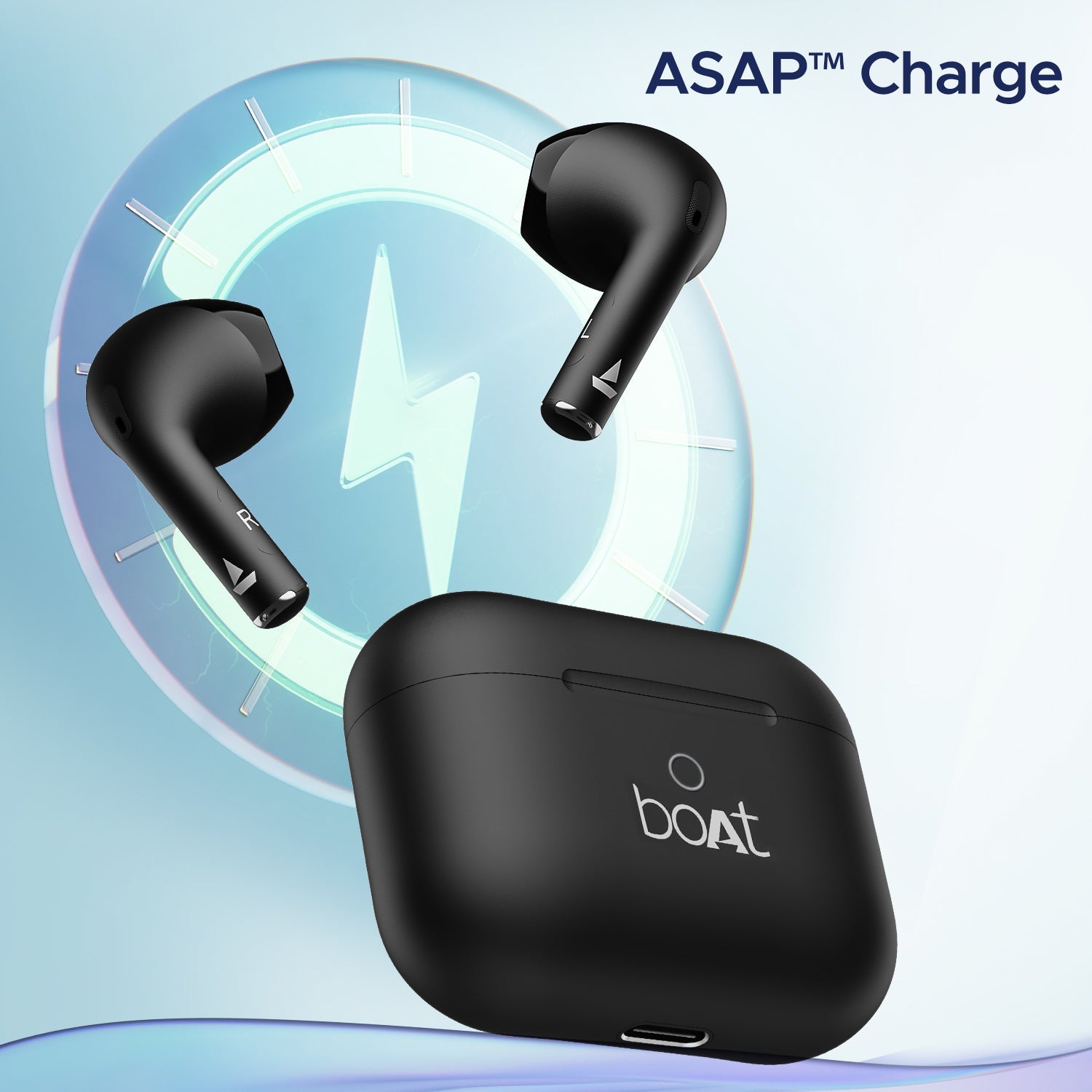 boAt Airdopes Alpha True Wireless Earbuds Jet Black