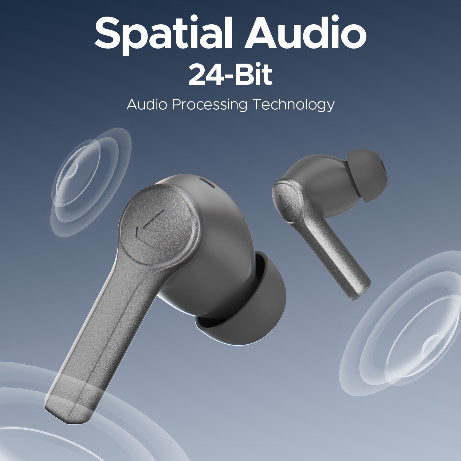 boAt Airdopes Supreme Wireless Earbuds Metallic Grey