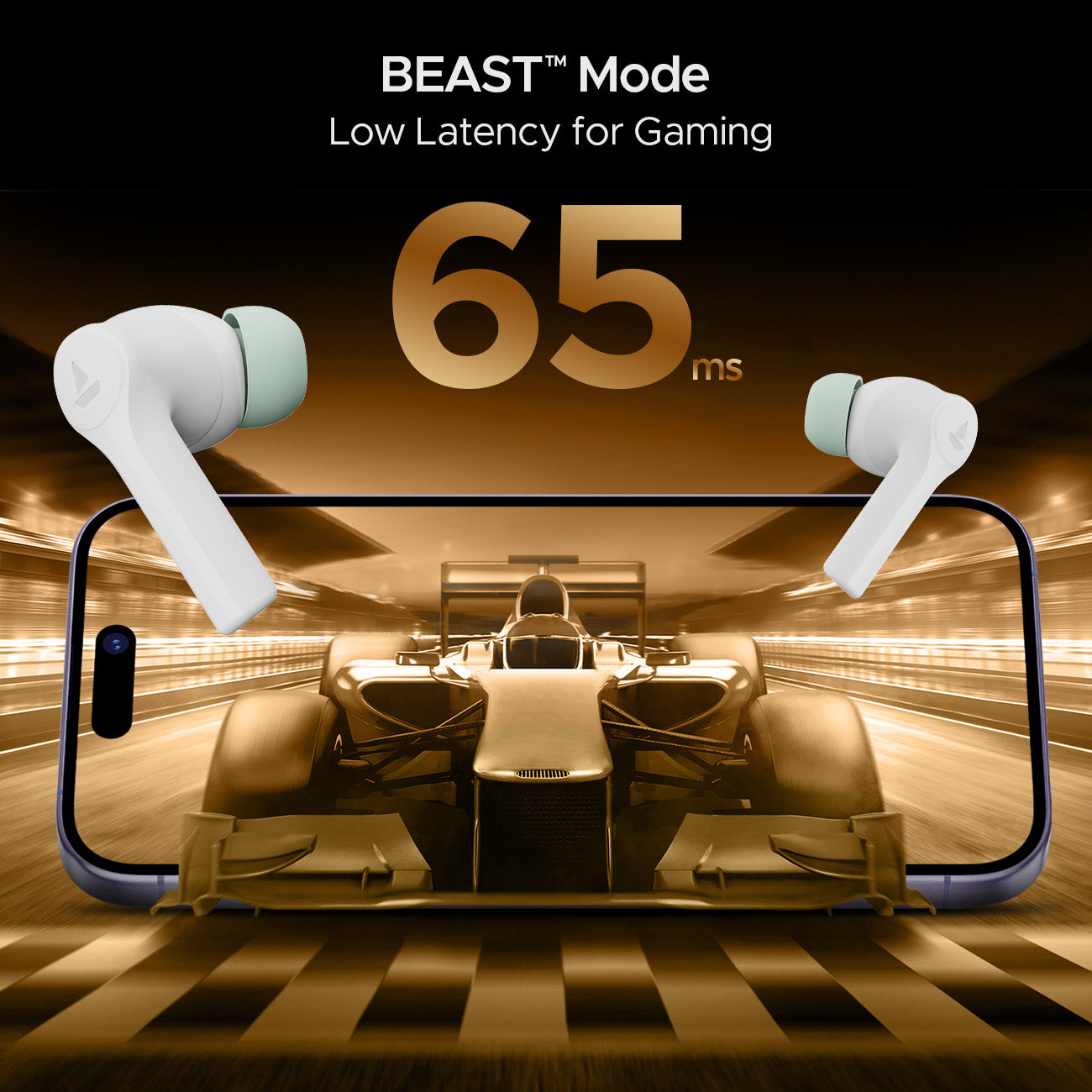 boAt Airdopes Supreme Wireless Earbuds Swedish White