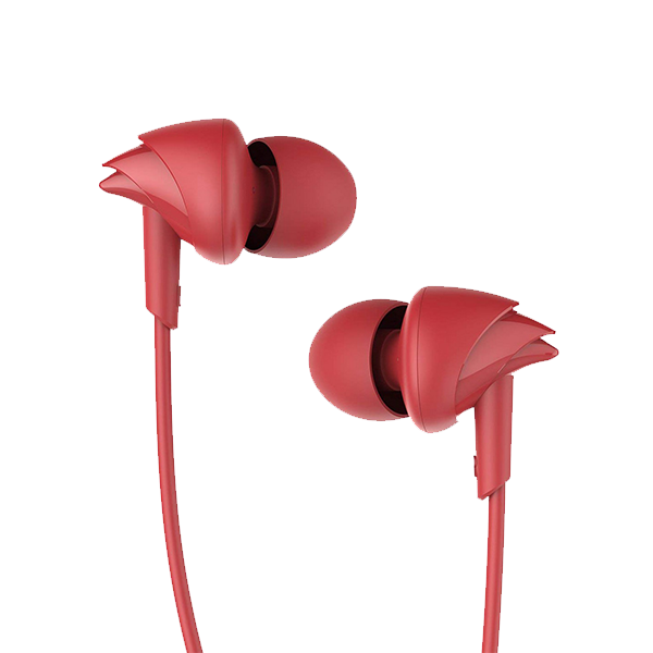 boAt Bassheads 100 Wired Earphones Red