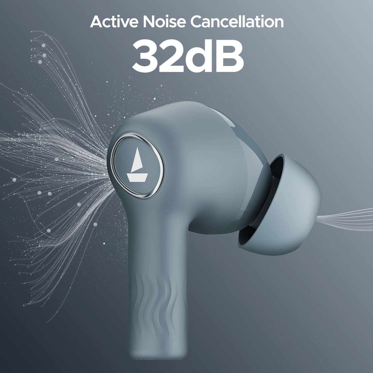 boAt Nirvana Ion ANC Wireless Earbuds Blazing Comet
