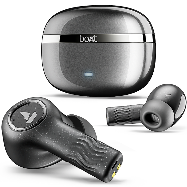 boAt Nirvana Ion ANC Wireless Earbuds Crystal Black