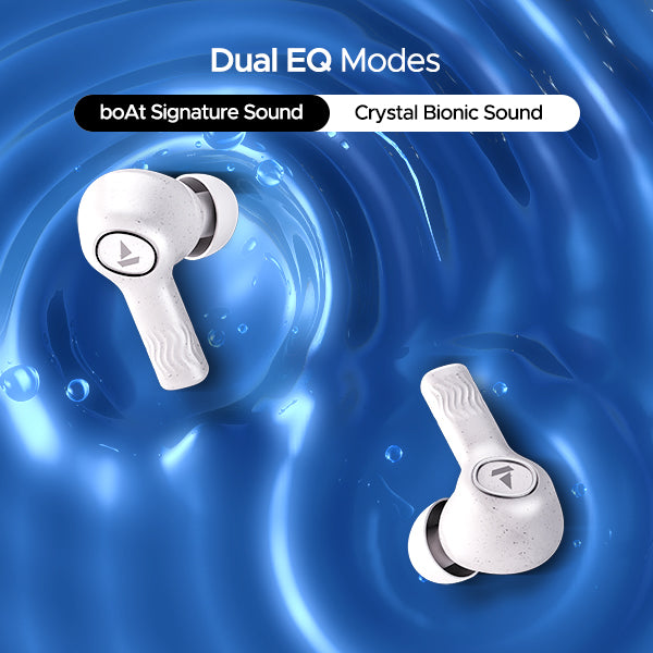 boAt Nirvana Ion ANC Wireless Earbuds Quartz White