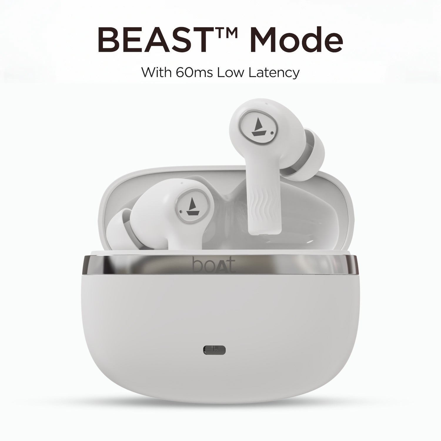 boAt Nirvana Ion Wireless Earbuds Ivory White