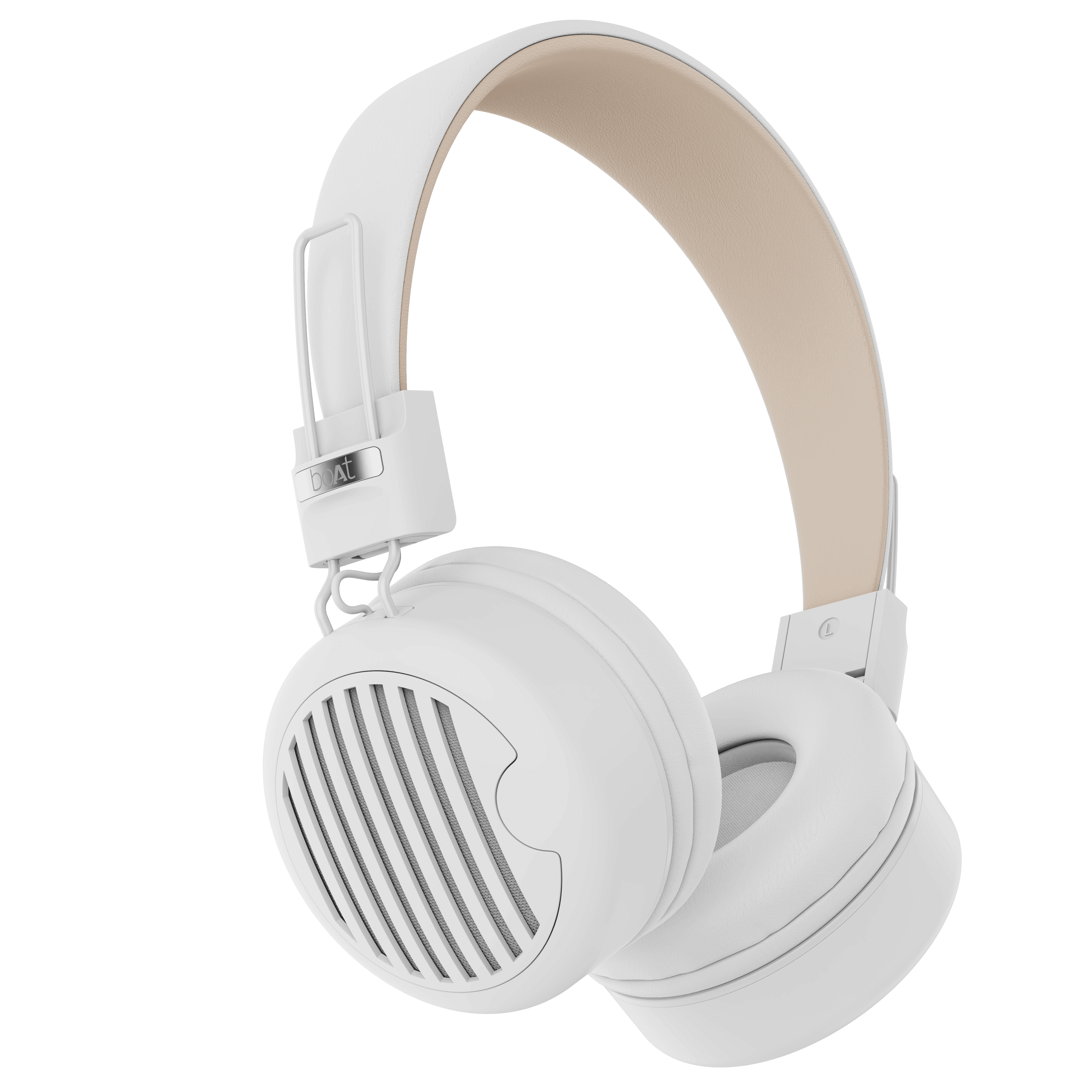 boAt Rockerz 400 Pro Wireless Headphones White Beige