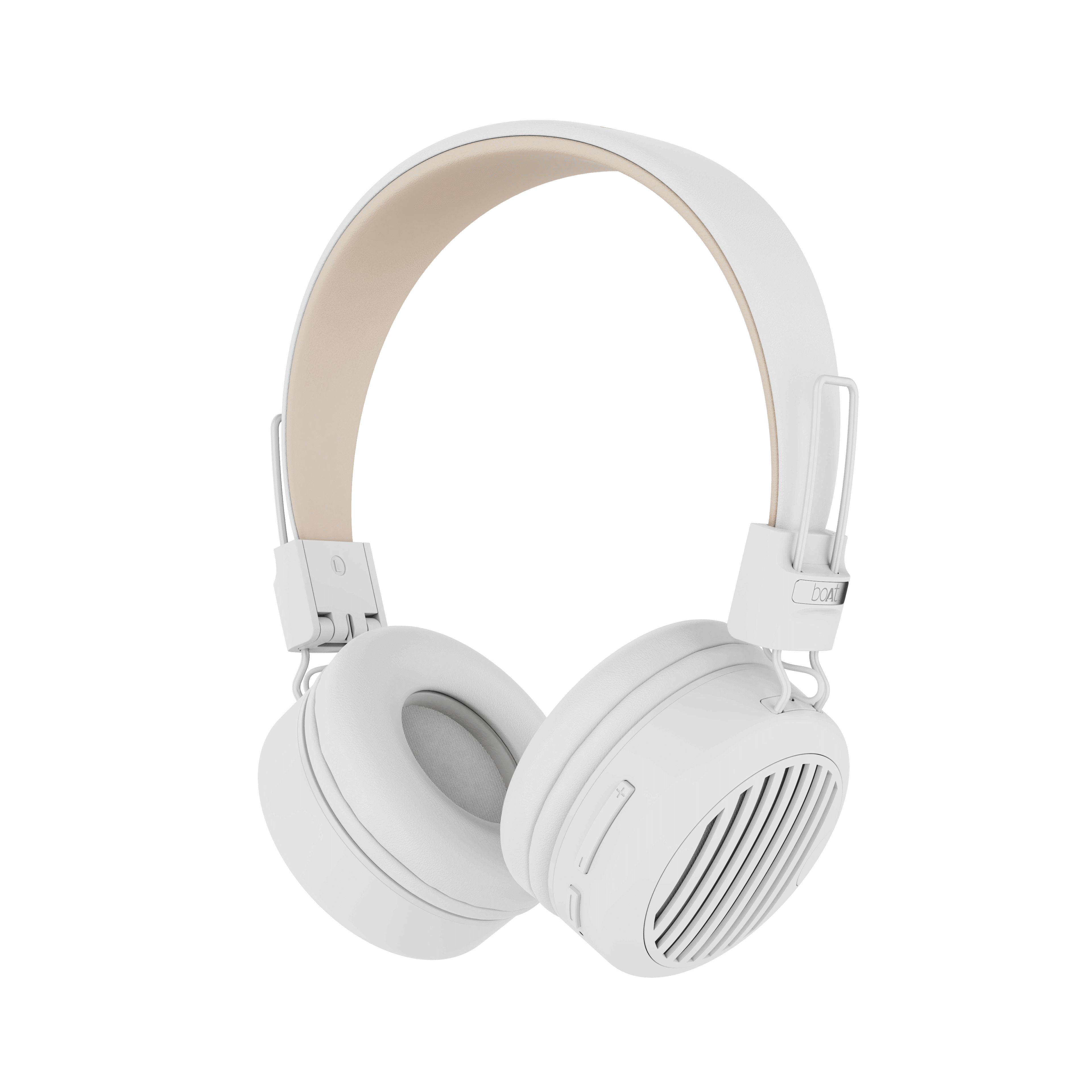 boAt Rockerz 400 Pro Wireless Headphones White Beige