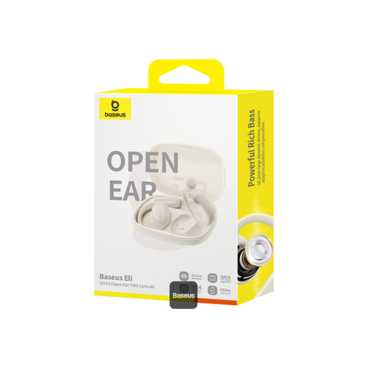 baseus-eli-10i-fit-open-ear-tws-earbuds White