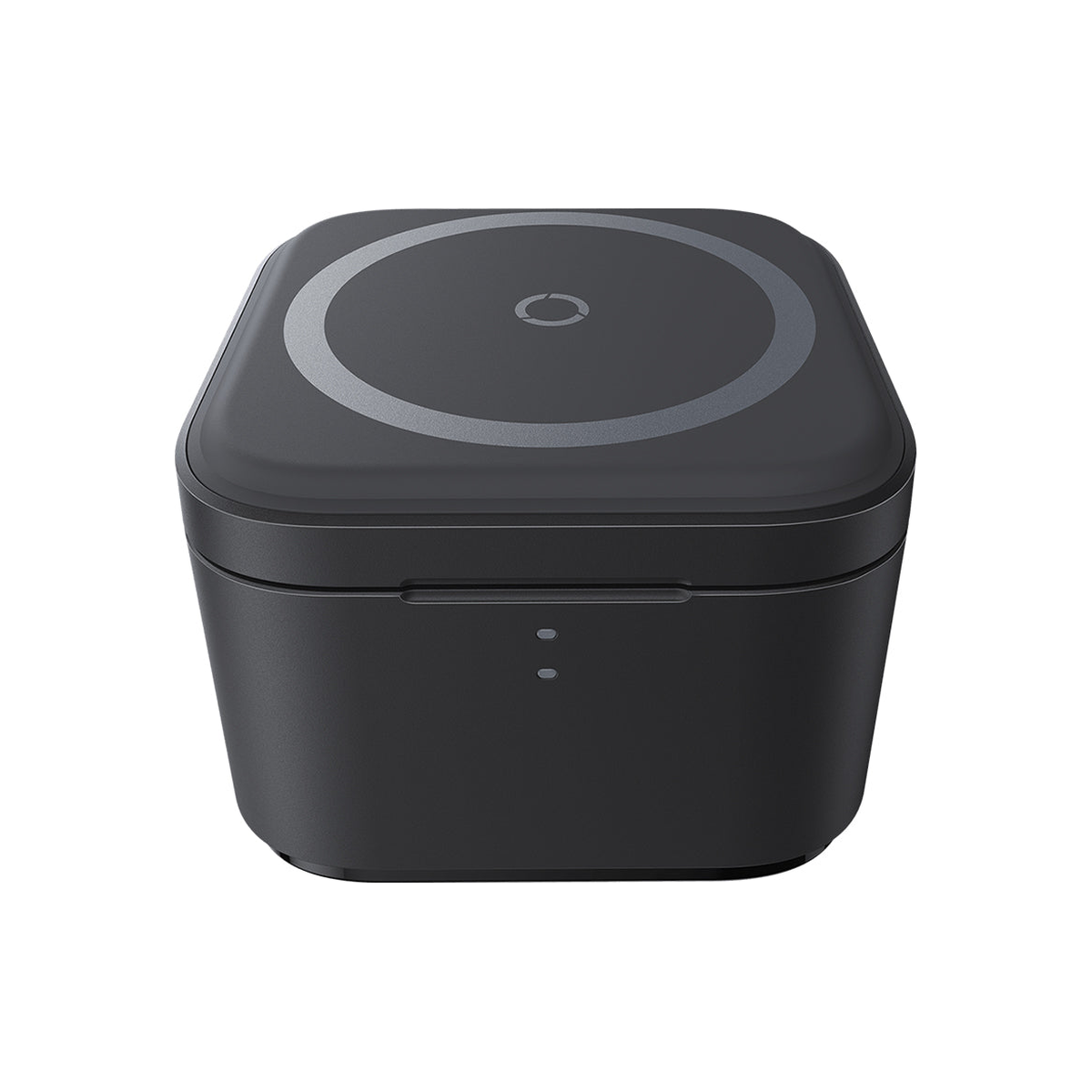 baseus-magpro-2in1-magnetic-wireless-charger-25w Black