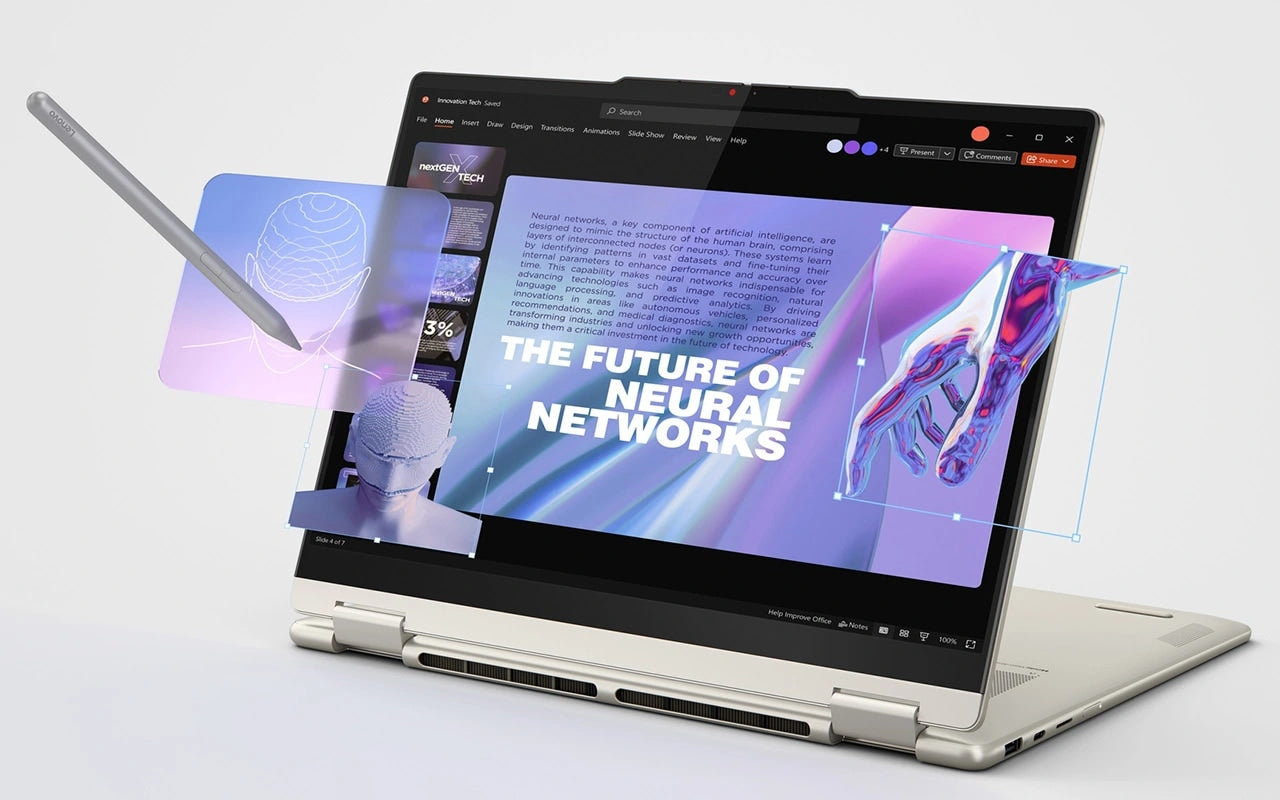 Lenovo Yoga 7 2-in-1 14AKP10 AMD Ryzen AI 7 3500U 32GB RAM 1TB SSD 14-inch OLED Laptop