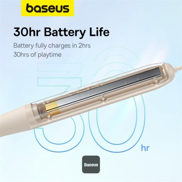 baseus-bowie-p1-neckband-wireless-earphones White
