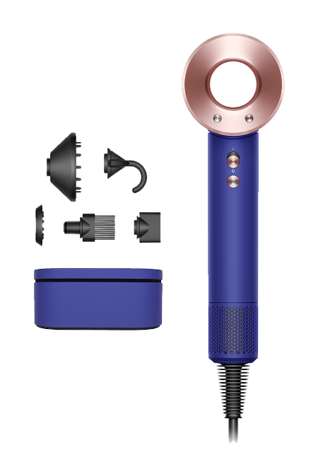 Refurbished Dyson Supersonic™ hair dryer in Vinca blue/Rose