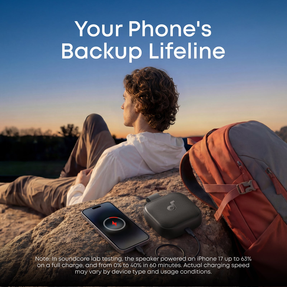 soundcore Boom Go 3i | Portable Bluetooth Speaker with Powerful Bass