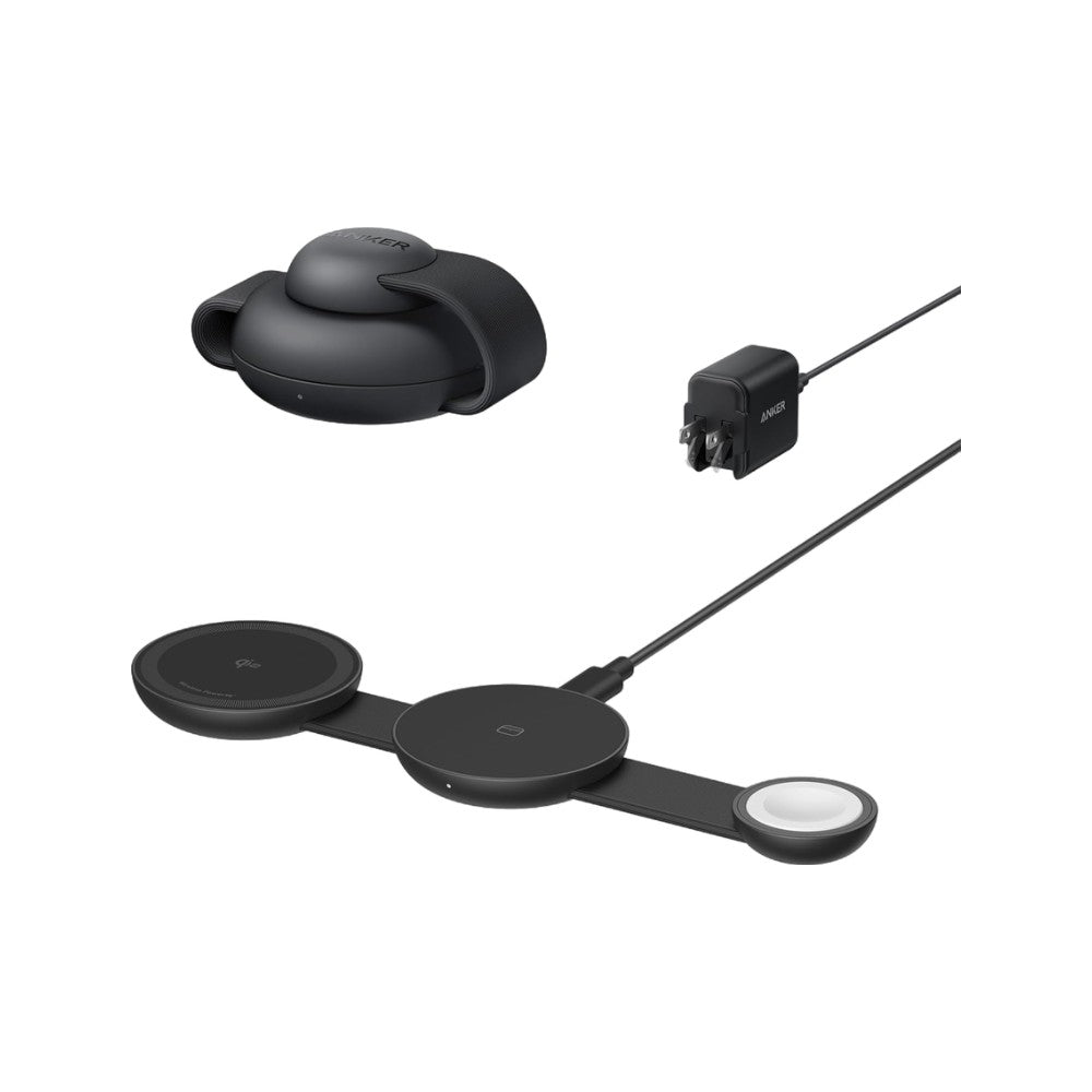 Wireless & MagSafe Chargers — Anker MagGo Wireless Charging Station (3-in-1, Foldable Pad)