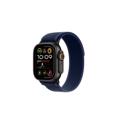 Apple Watch Ultra 2 Black Titanium Case Trail Loop.