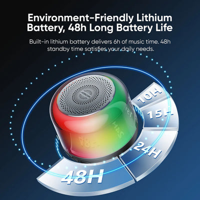 Joyroom Transparent Bluetooth Wireless Speaker with Light