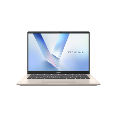 ASUS Vivobook 14 (M1407) Copilot+ PC Laptop Platinum Gold