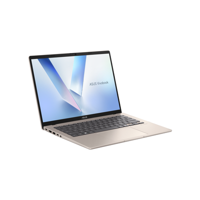 ASUS Vivobook 14 (X1407) Copilot+ PC Laptop Platinum Gold